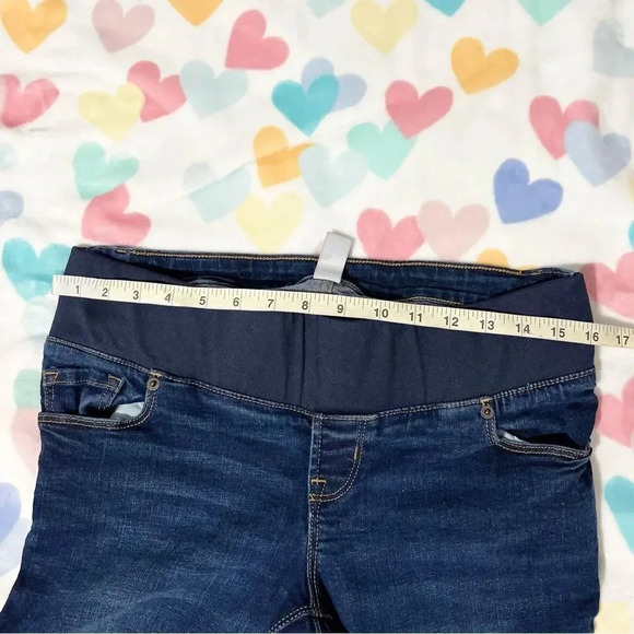 Old Navy maternity front low-panel rockstar skinny jeans Size 4 - Picture 12 of 13